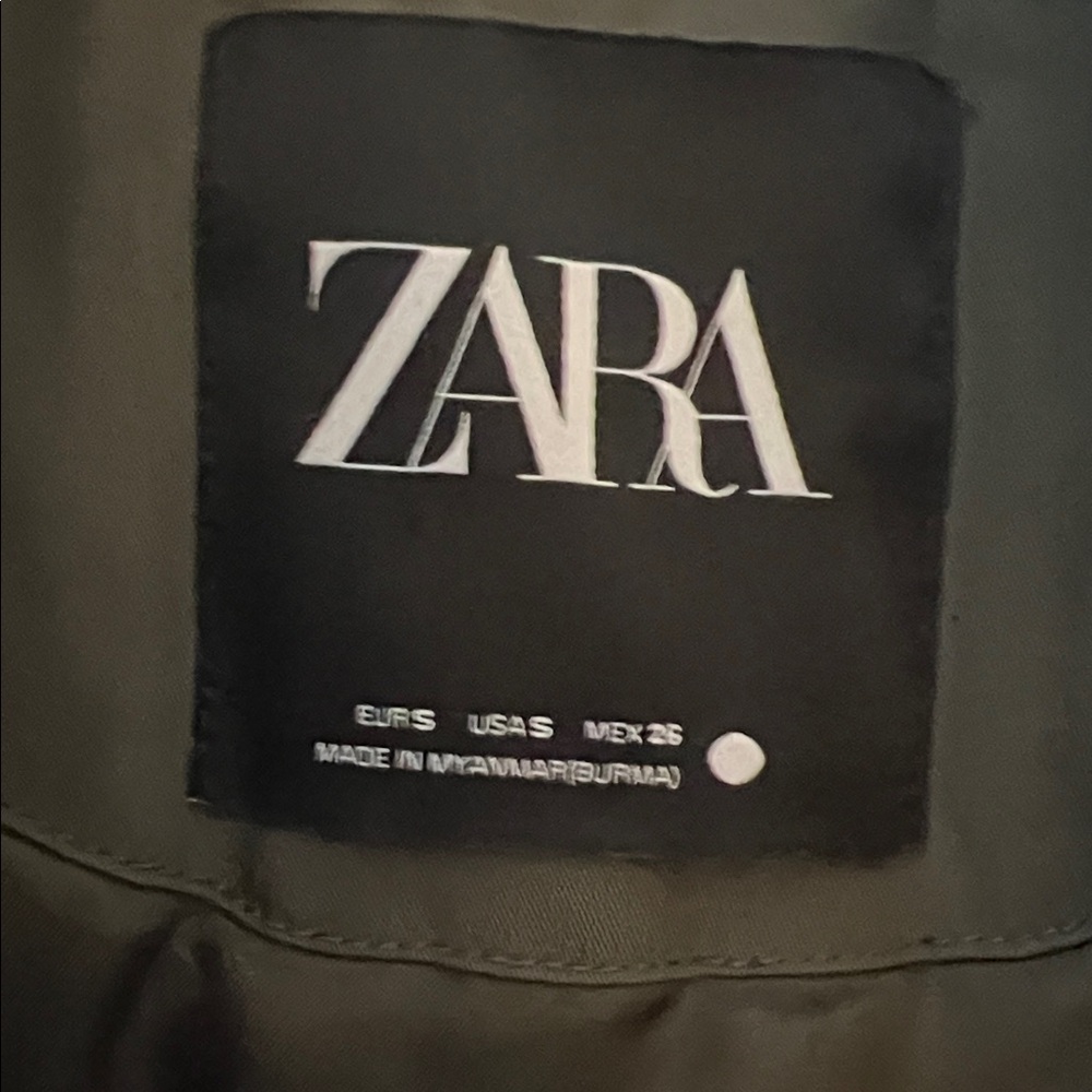ZARA CROPPED JACKET - Picture 7 of 7